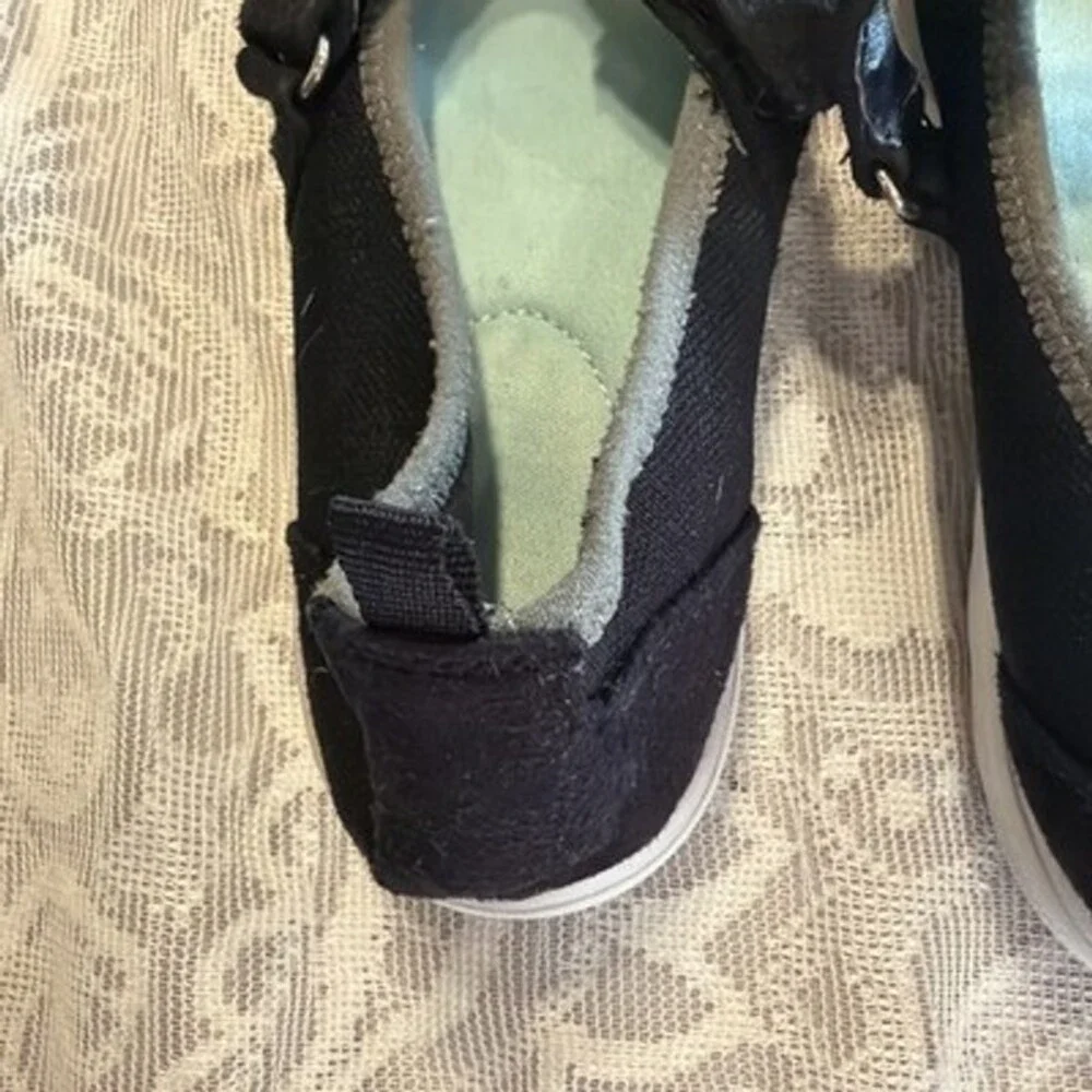 Athletech Women's Black Mary Jane Sneakers Shoes 5 Medium Comfort